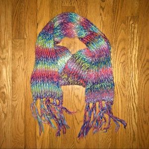 4/$25 -  Multi Color Knit Warm Cozy Winter Scarf